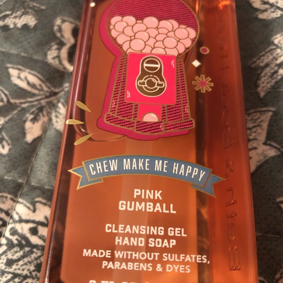 NWT Bath & Body Works Pink GumBall Hand Soap X 5 - Picture 2 of 4